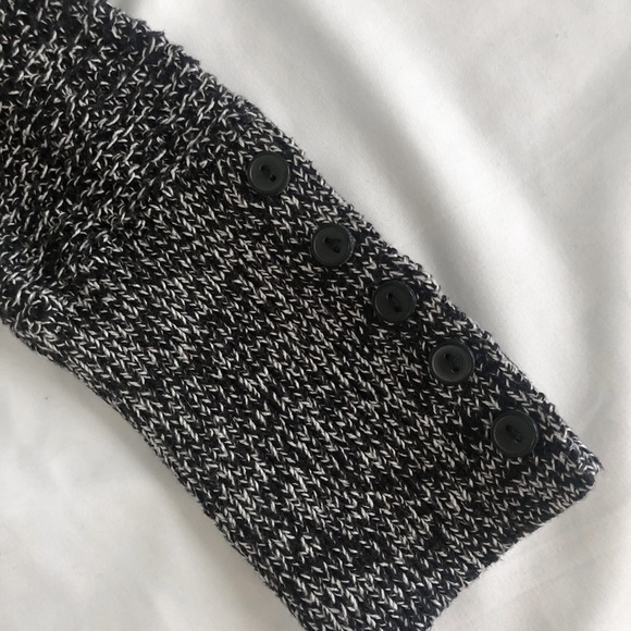 LOFT Knit Sweater with button detail sleeve - Picture 2 of 4